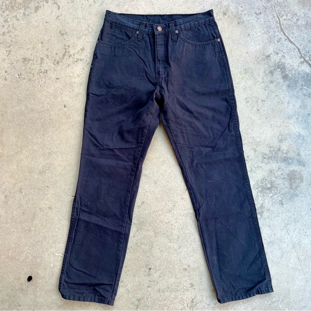 Custom Rodeo Black Denim Jeans 33